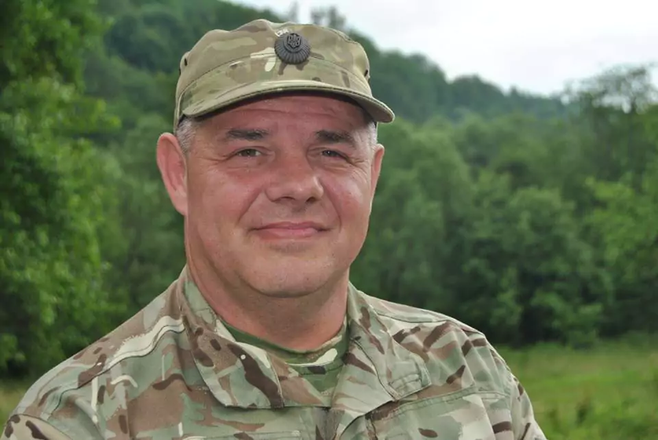 Полковник Віталій Комар, командир 5 батальйону 