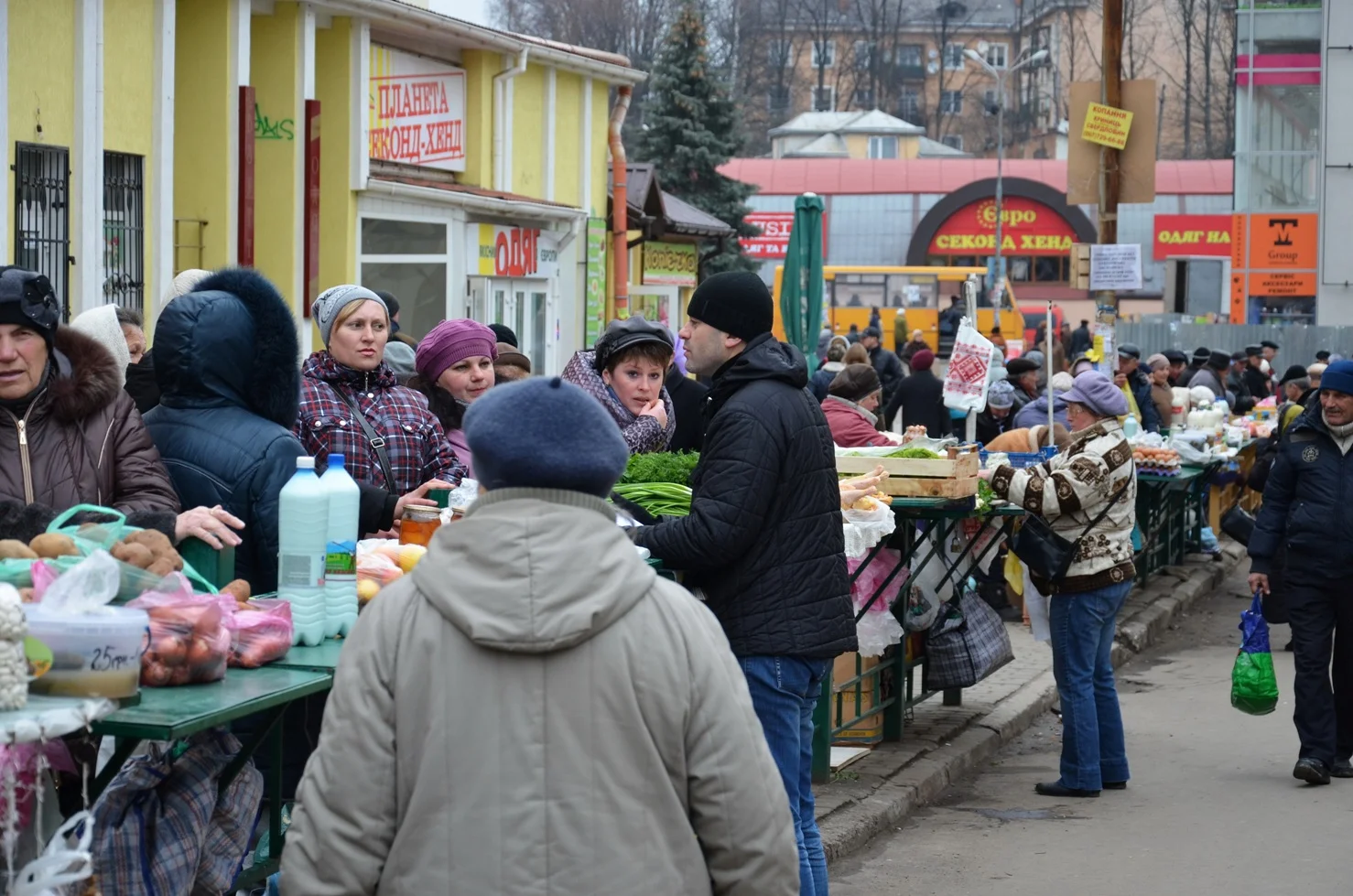 Редакція перевірила: На ринку у Дрогобичі кричали владі 