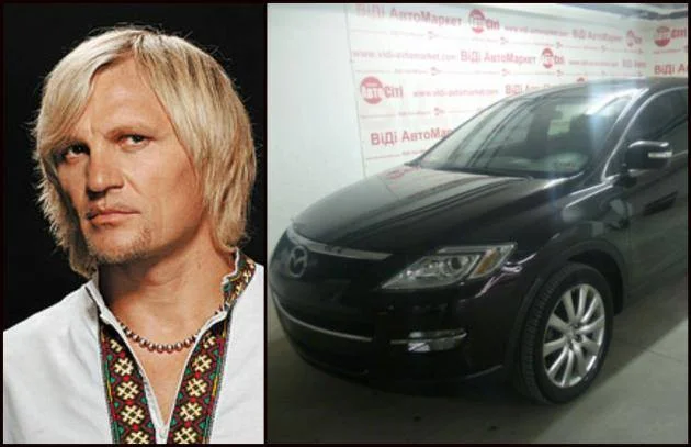 Лідер гурту «Воплі Відоплясова» Олег Скрипка вирішив продати власне авто mazda cx-9
