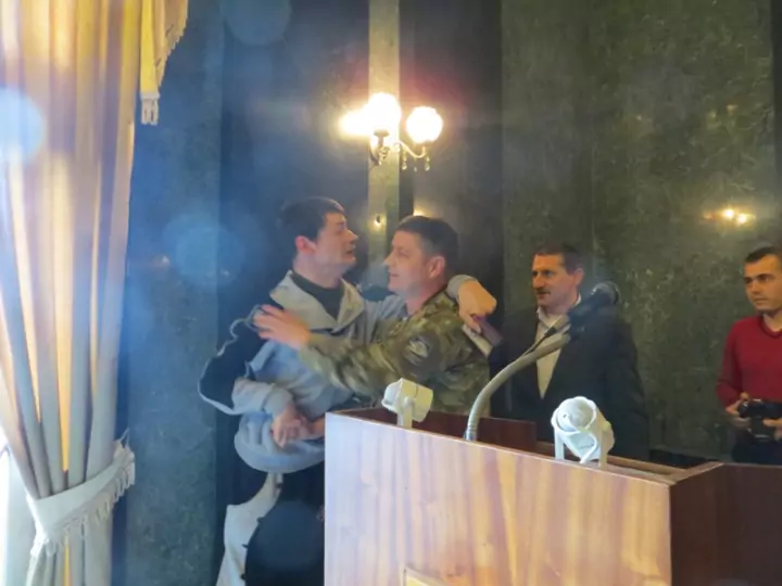 У Дрогобичі бійців АТО та волонтера відзначили нагородами 