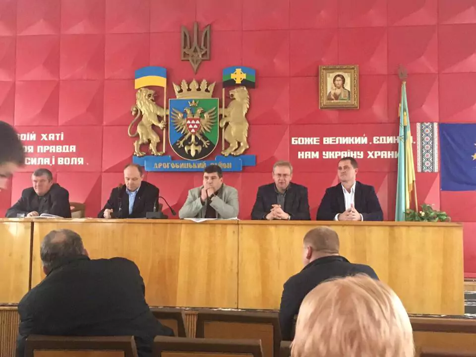 В Дрогобицькій РДА обговорили Перспективний план об’єднаних територіальних громад